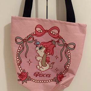 Pisces tote bag